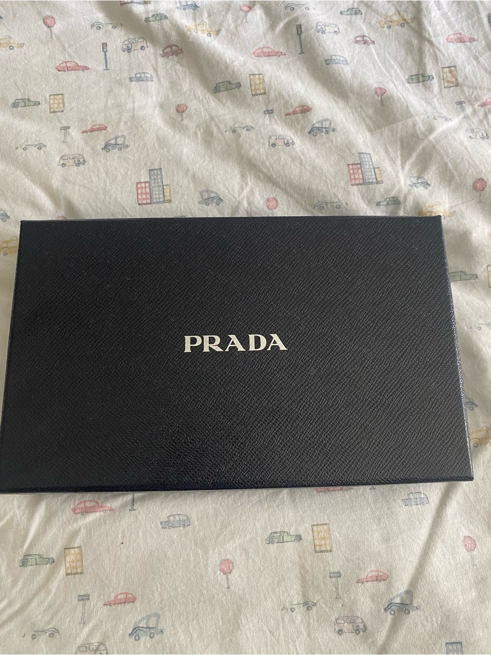 Prada Black Studded Saffiano Leather Wallet - Picture 6 of 11